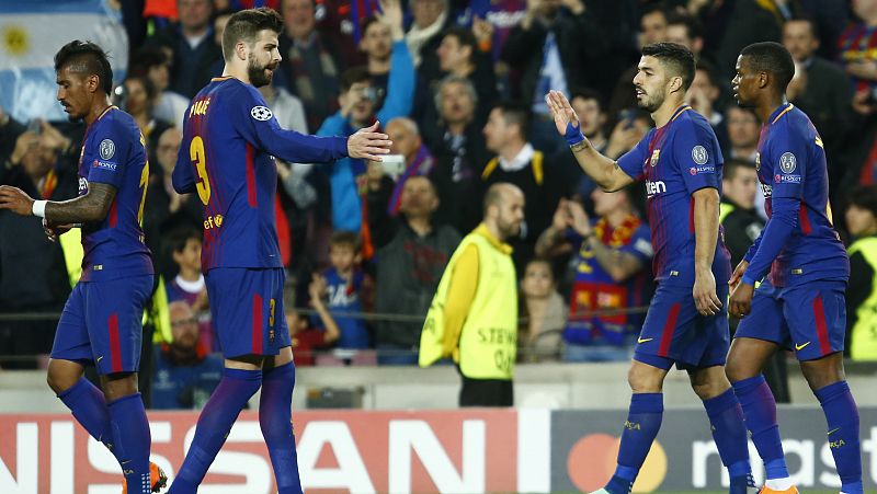 La fortuna y el renacer de Suárez en Champions, claves del Barça 4-1 Roma