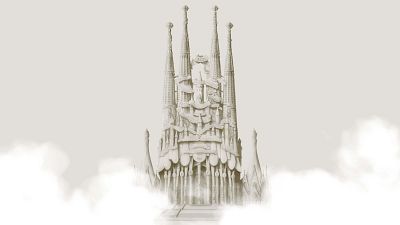 Fachada de la Gloria de la Sagrada Familia