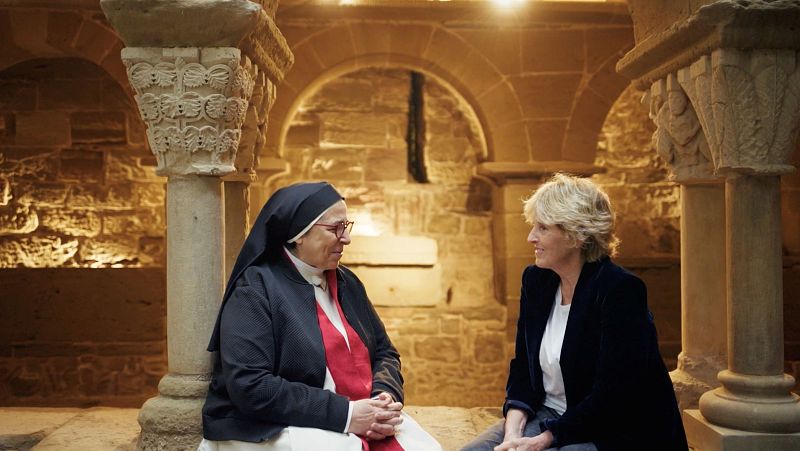 Mercedes Milá "se mete en un jardín" con Sor Lucía Caram