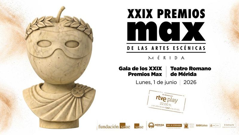 RTVE ofrece la ceremonia de entrega de los Premios Max