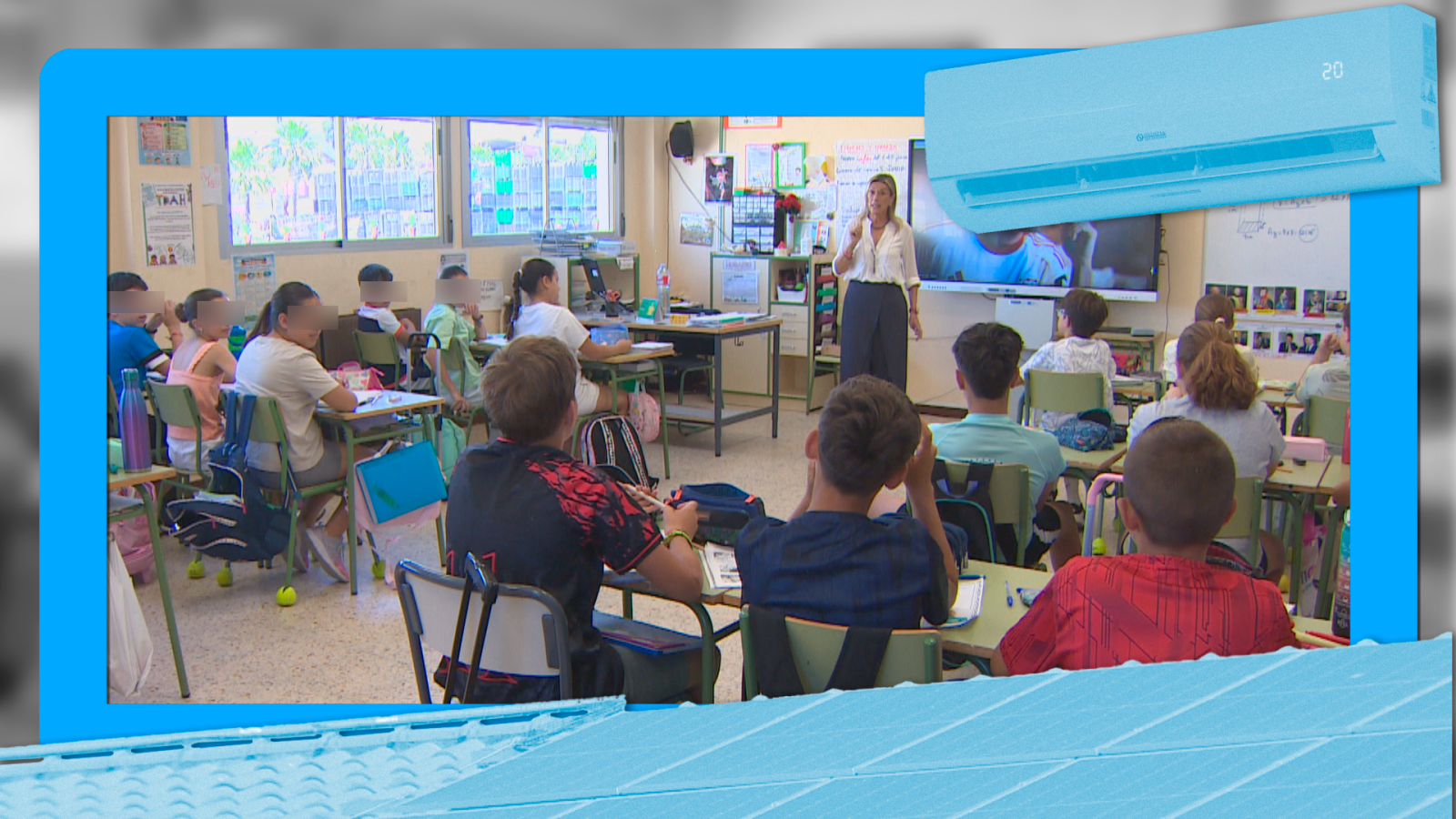 El colegio de Aceuchal climatizado al 100% - Ver ahora
