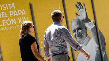 Madrid se prepara para recibir al papa Le�n XIV