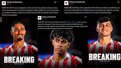 El Atl�tico de Madrid 'trolea' al Bar�a y recuerda el caso Negreira