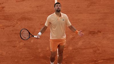 Novak Djokovic cae en Roland Garros tras una �pica remontada de Joao Fonseca, que empez� dos sets abajo