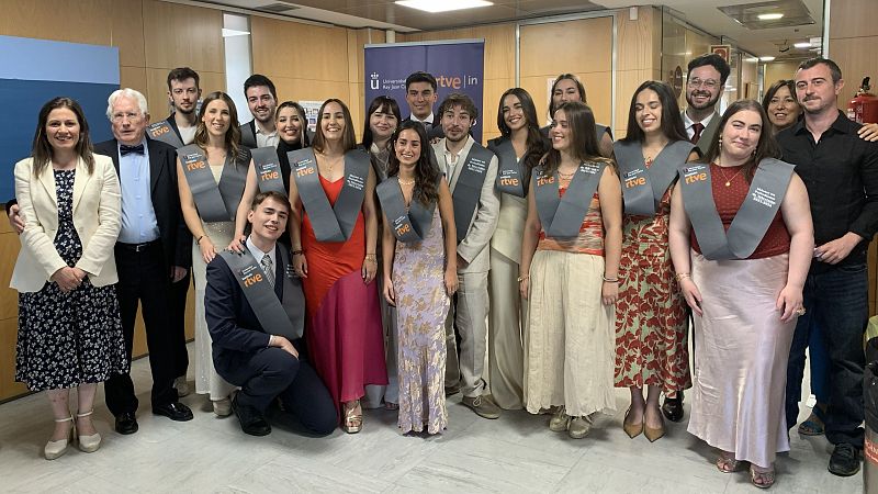 Clausura de la XXIV edición del máster en Periodismo de televisión de RTVE Instituto y la Universidad Rey Juan Carlos