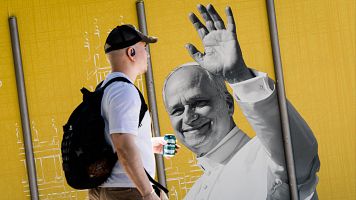 El papa Le�n XIV, un 'bestseller' en la Feria del Libro de Madrid