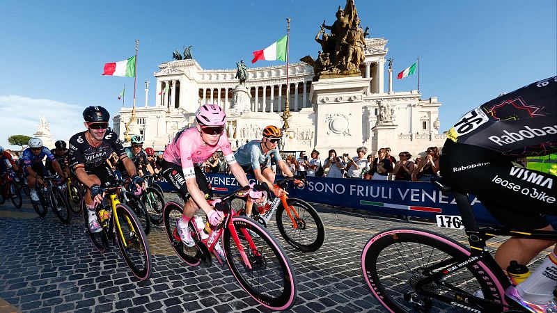 Jonas Vingegaard en Roma