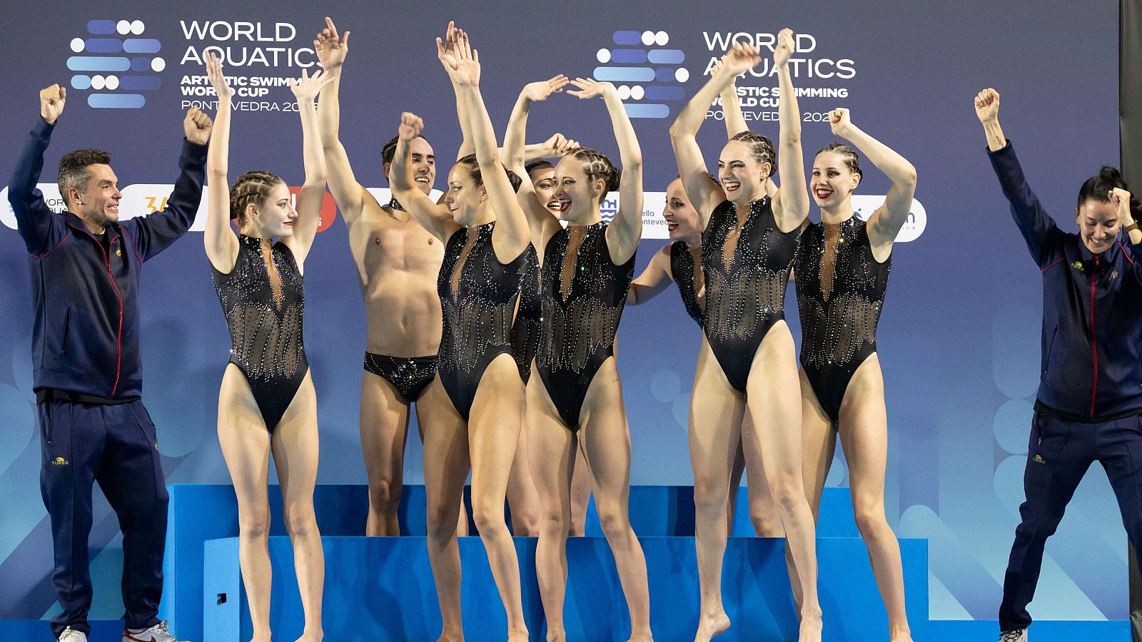 Natación artística: Vídeo completo de la actuación de España con 'Berghain' de Rosalía | Ver