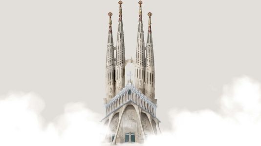 Fachada de la Pasi�n de la Sagrada Familia