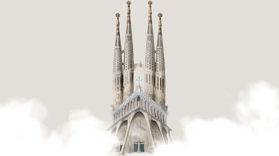 Fachada de la Pasión de la Sagrada Familia