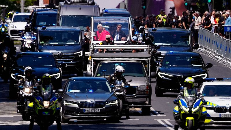 Agenda de actos del papa Le�n XIV en Madrid el 7 de junio: horarios, calles cortadas y alternativas de tr�fico