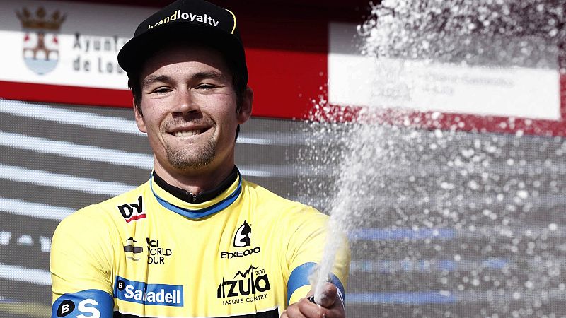 Roglic se toma la revancha ante Alaphilippe en la crono de Lodosa
