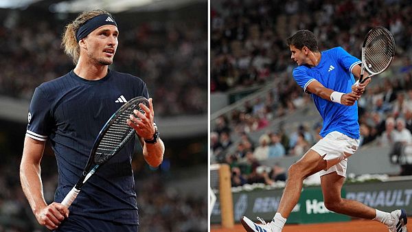 Alexander Zverev frena a Rafa J�dar en Par�s y alcanza las semifinales de Roland Garros