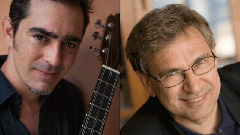 El músico Raúl Rodríguez y el escritor Orhan Pamuk comparten el fin de semana con nosotros