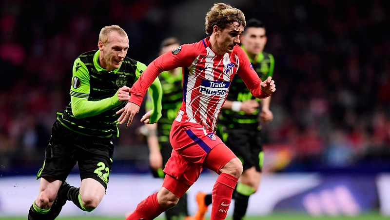 Coates y Mathieu "hicieron de delanteros del Atlético" y condenan al Sporting