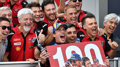 Marc M�rquez certifica su recuperaci�n total con su victoria n�mero 100 y un pleno apabullante en el GP de Hungr�a
