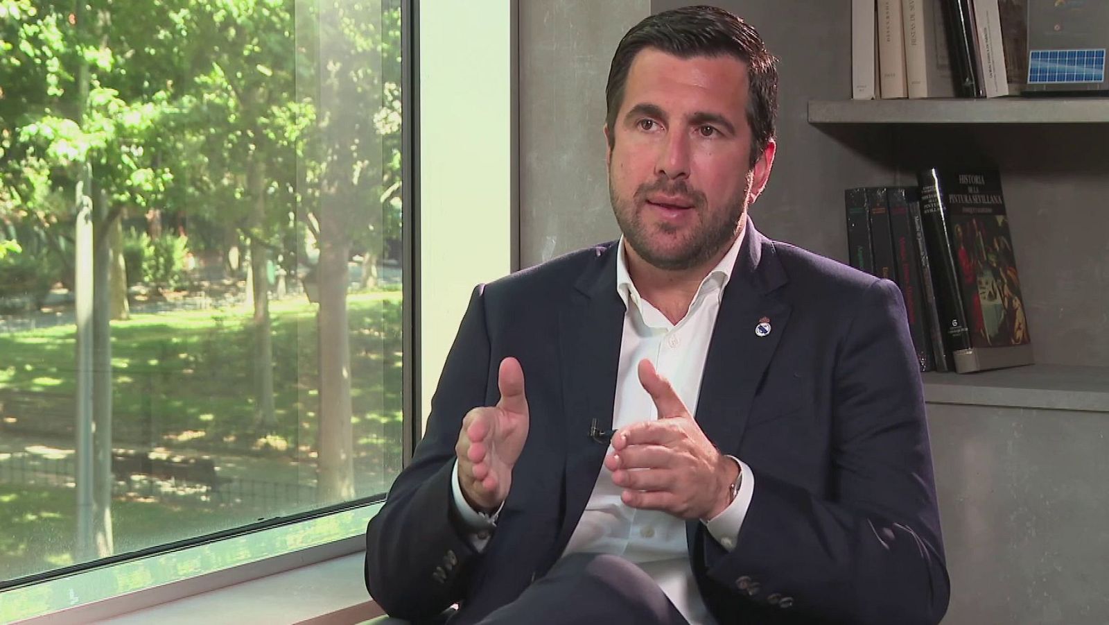 Enrique Riquelme insiste en RTVE que tiene fichados a Haaland y a Rodri - Los Deportes de La1 | Ver