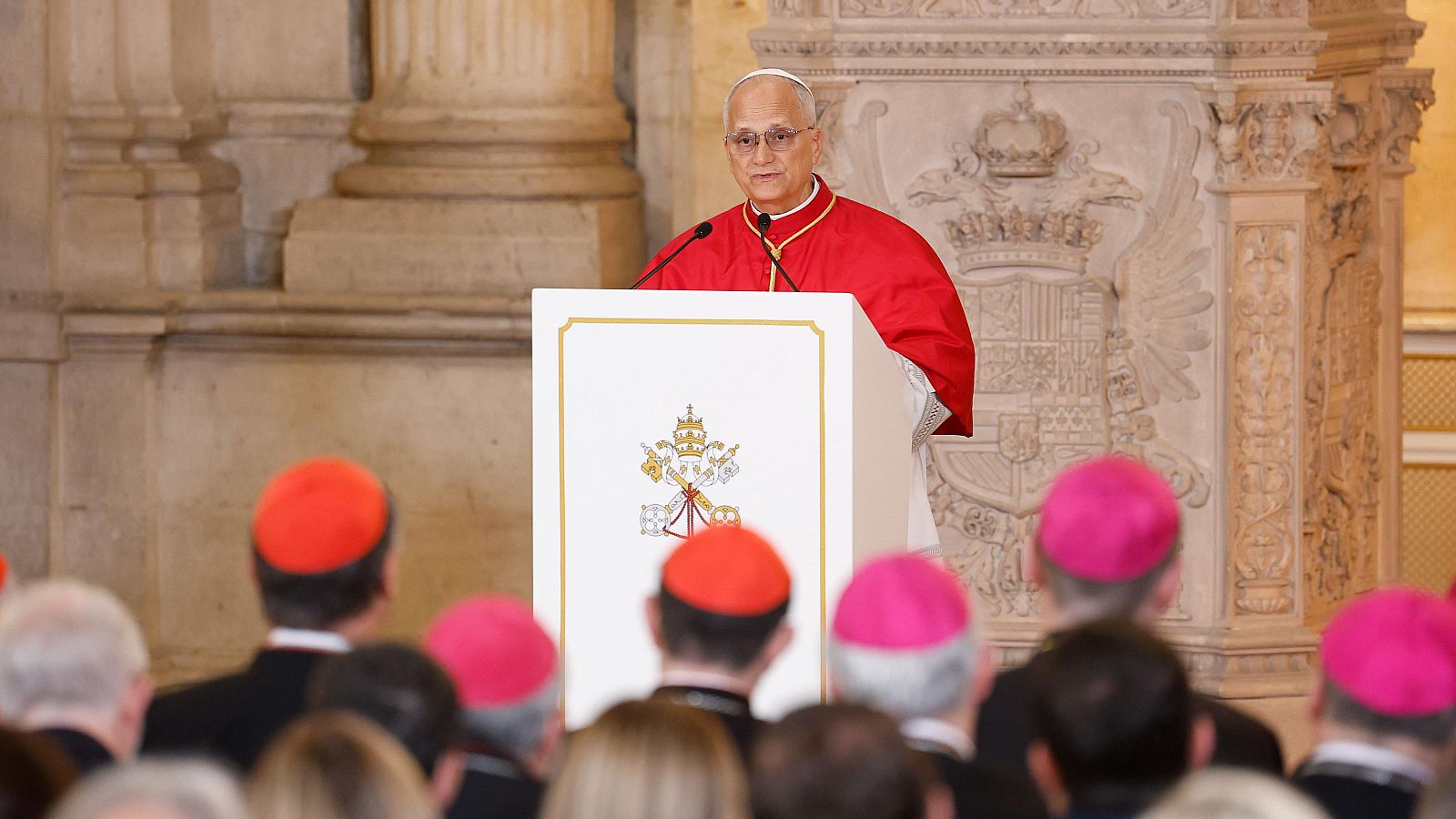 Discurso íntegro del papa León XIV en el Palacio Real - Especiales informativos | Ver