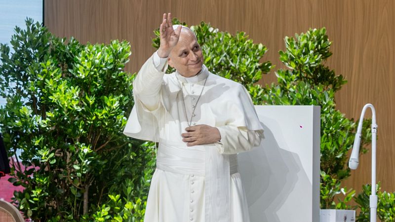 Visita del papa Le�n XIV a Madrid, en directo hoy en v�deo: la misa en Cibeles congrega a 1,1 millones de fieles