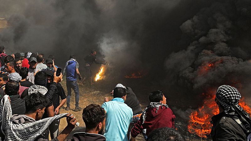 Una nueva jornada de protestas en Gaza deja al menos nueve palestinos muertos por disparos israelíes