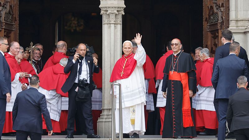 Visita del papa a Barcelona hoy, en directo | Le�n XIV llega a Barcelona para la segunda etapa de su viaje a Espa�a