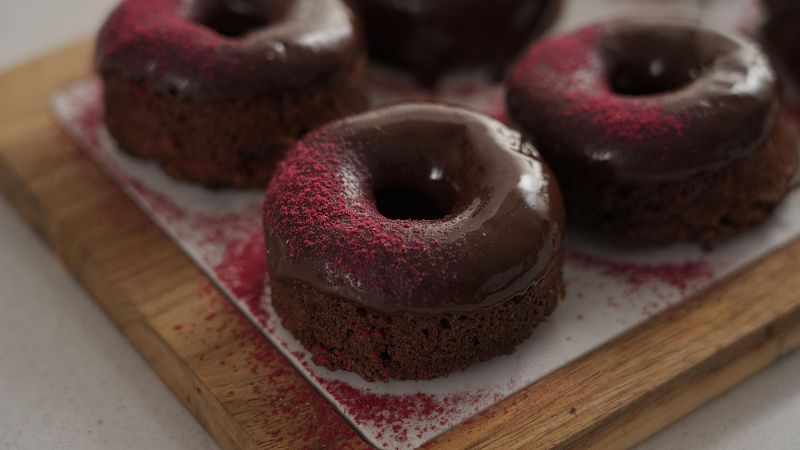 Postres saludables con chocolate: Los donuts de El Método Delicious