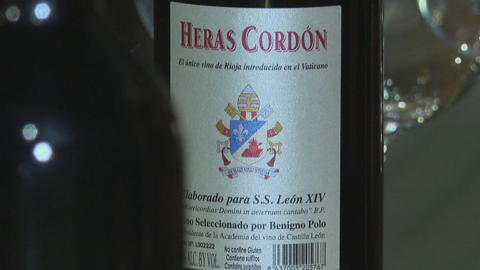 El vino del papa es un Rioja exclusivo para el Vaticano | Ver