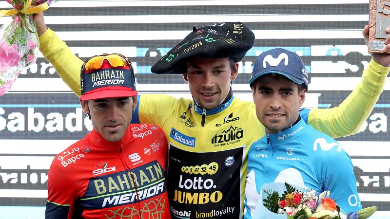 Enric Mas gana la última etapa de la 'Itzulia', que corona a Roglic