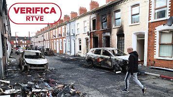 Bulos y desinformaci�n sobre las protestas antiinmigrantes en Belfast