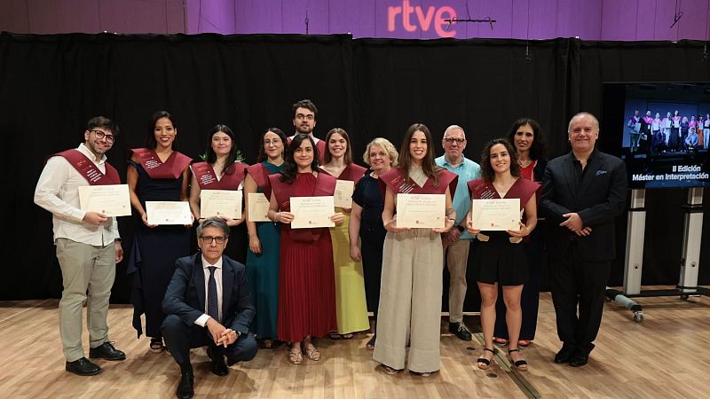Clausura de la III edición del Máster en Interpretación Sinfónica de la Orquesta y Coro RTVE y el RCSMM