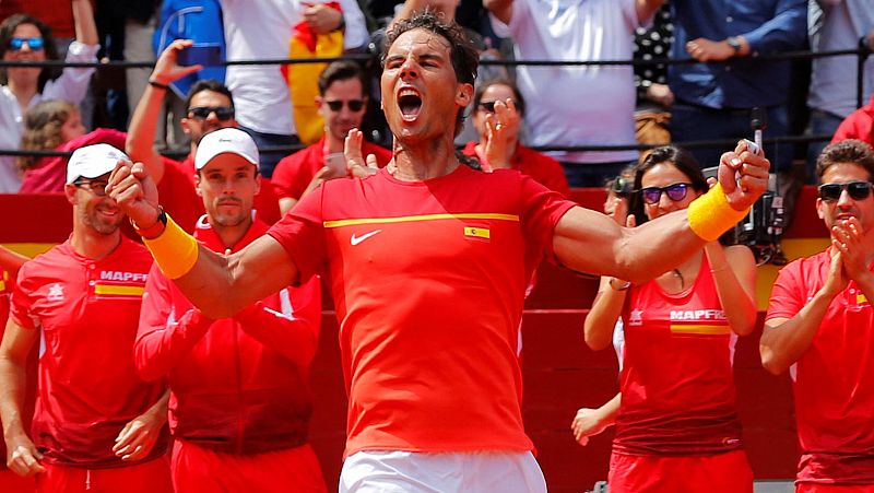 Nadal fulmina a Zverev y fuerza el quinto partido ante Alemania