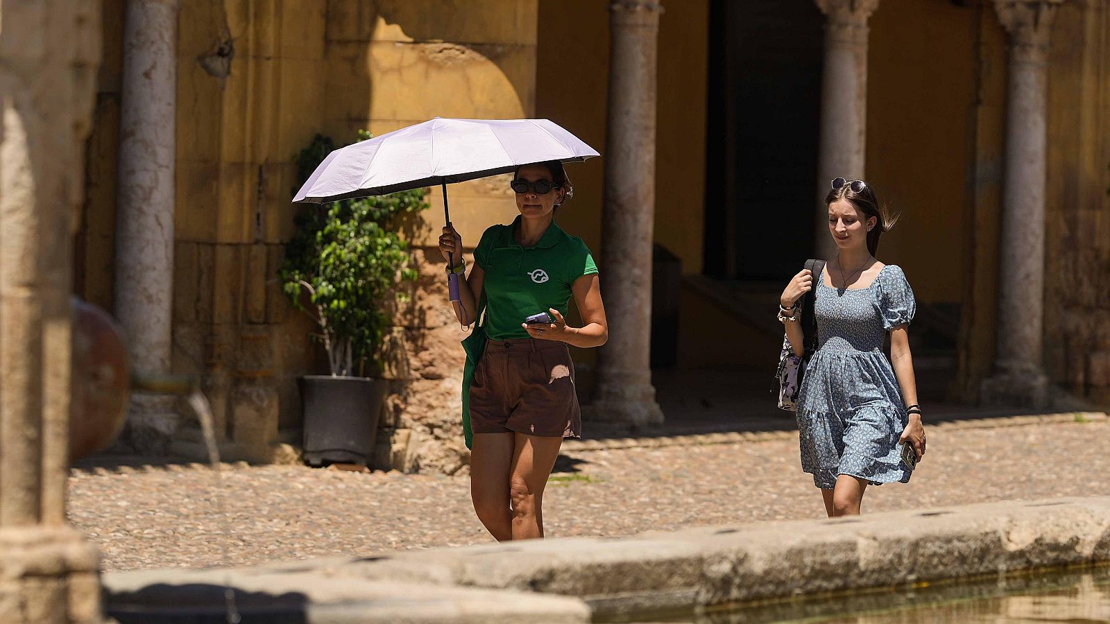 Calor intenso en la mayor parte del país y tormentas en el norte | Ver