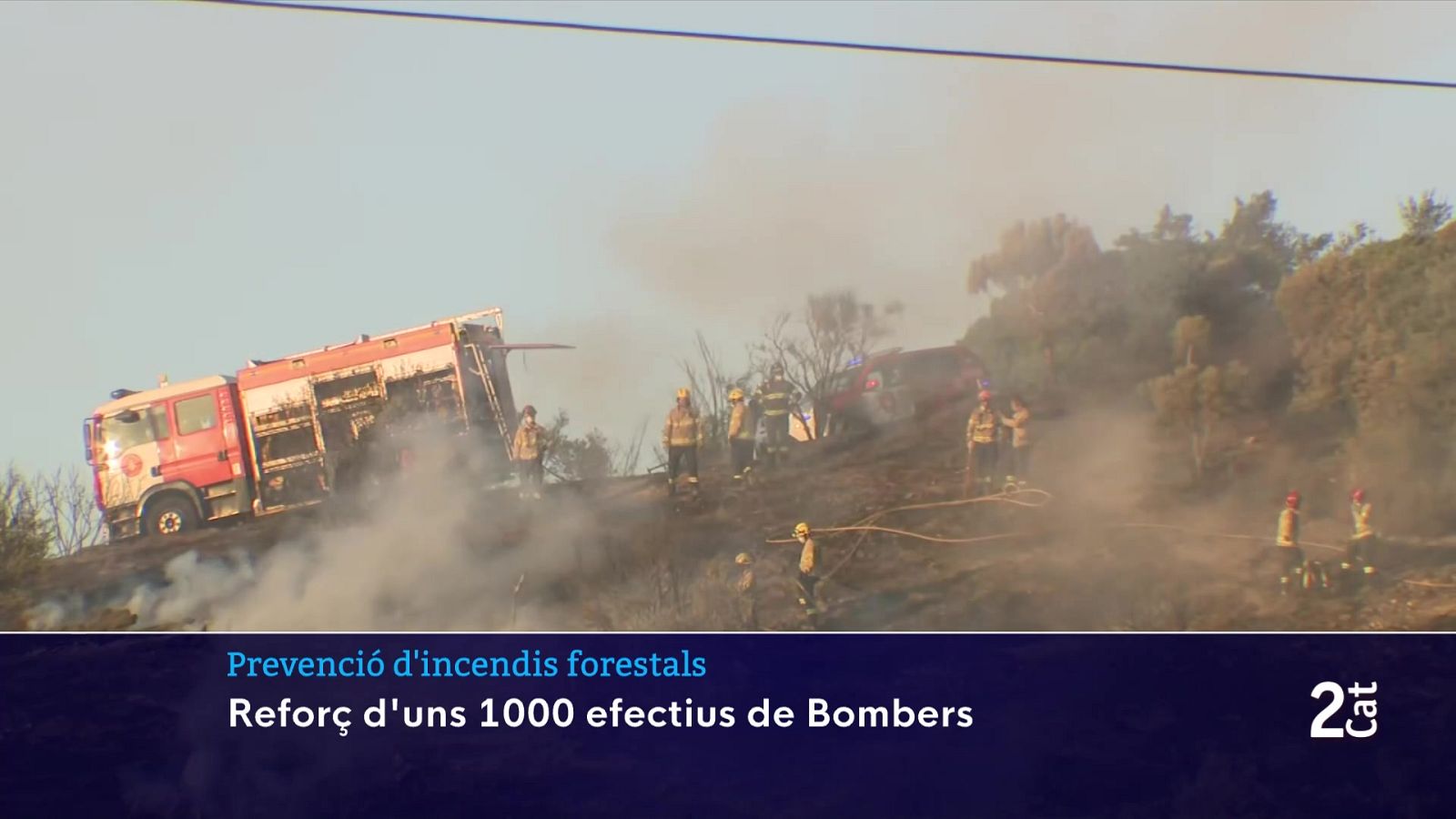 La simultaneïtat d'incendis marca la campanya forestal 2026 a Catalunya