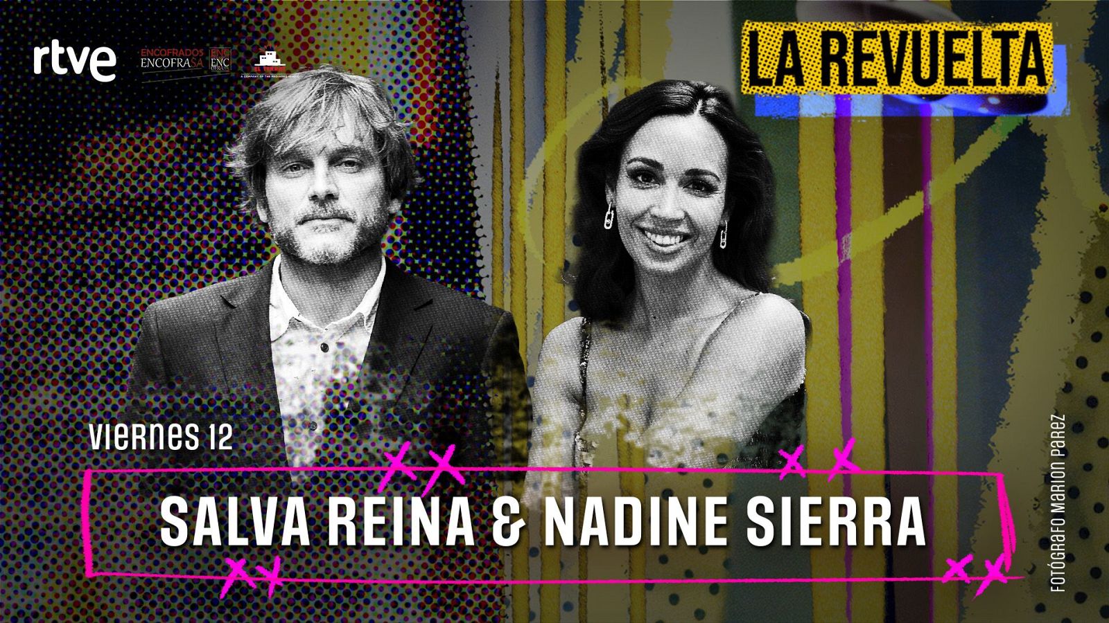 Salva Reina y Nadine Sierra, invitados de hoy 12 de junio en La Revuelta