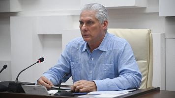 D�az-Canel confirma que Cuba est� en la "fases iniciales" de las conversaciones con EE.UU. para solucionar el bloqueo