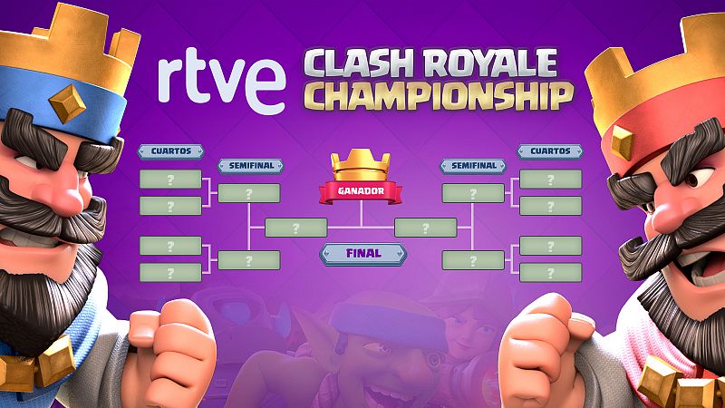 Así competirán los finalistas de RTVE Clash Royale