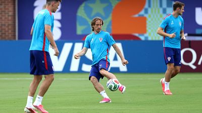 Modric y Bellingham, cruce de elogios en la previa del Inglaterra - Croacia