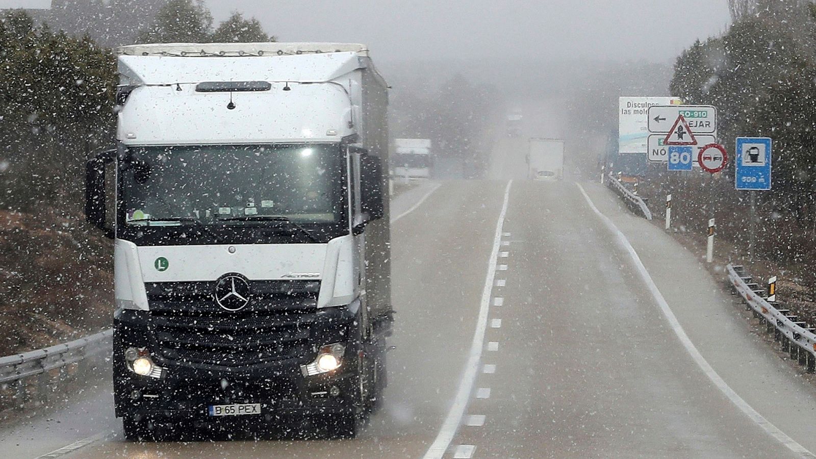 Avisos por nevadas en gran parte del norte peninsular para los próximos días
