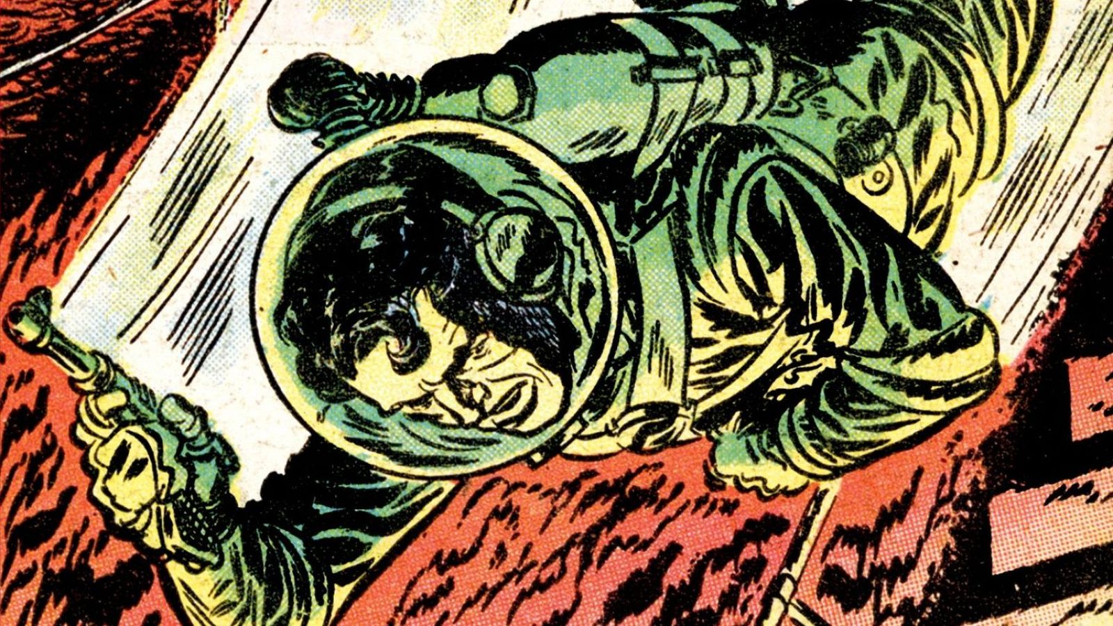 'Beyond Mars', un c�mic cl�sico de ciencia ficci�n que estaba in�dito en Espa�a