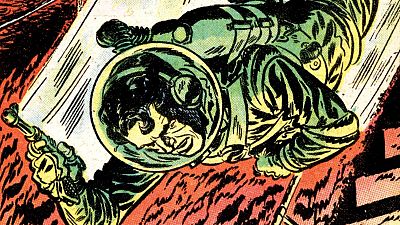 'Beyond Mars', un c�mic cl�sico de ciencia ficci�n que estaba in�dito en Espa�a