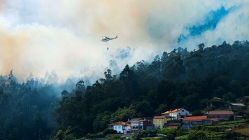 Buena previsi�n para los incendios en Galicia
