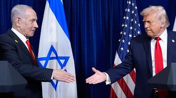 Divisiones crecientes entre el primer ministro israel�, Benjam�n Netanyahu y el presidente nortemericano, Donald Trump