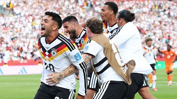Undav celebra el gol de la remontada en el Alemania - Costa de Marfil del Mundial 2026