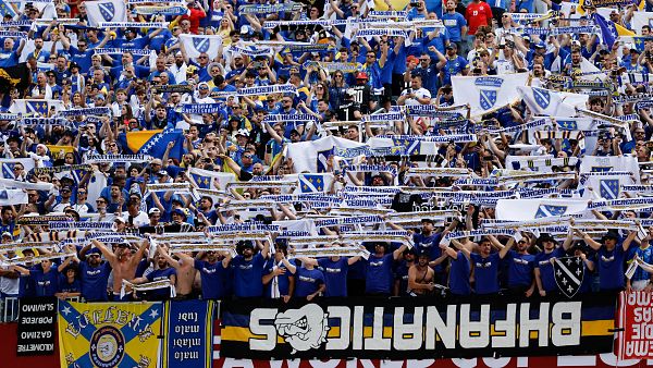 Aficionados bosnios en el Mundial 2026