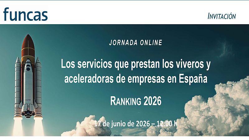 La aceleradora de empresas de RTVE queda segunda en el ranking de Funcas 2026