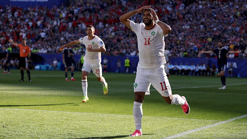 Marruecos gana a Escocia con un gol de Saibari en el segundo setenta y uno