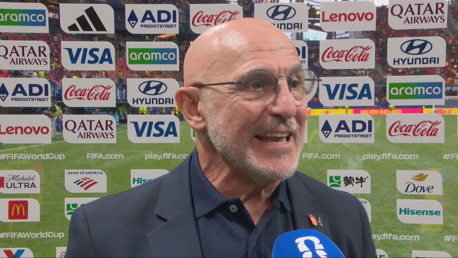Luis de la Fuente: ''Necesitábamos más verticalidad y hoy se ha visto'' - Copa Mundial de la FIFA 2026 | Ver