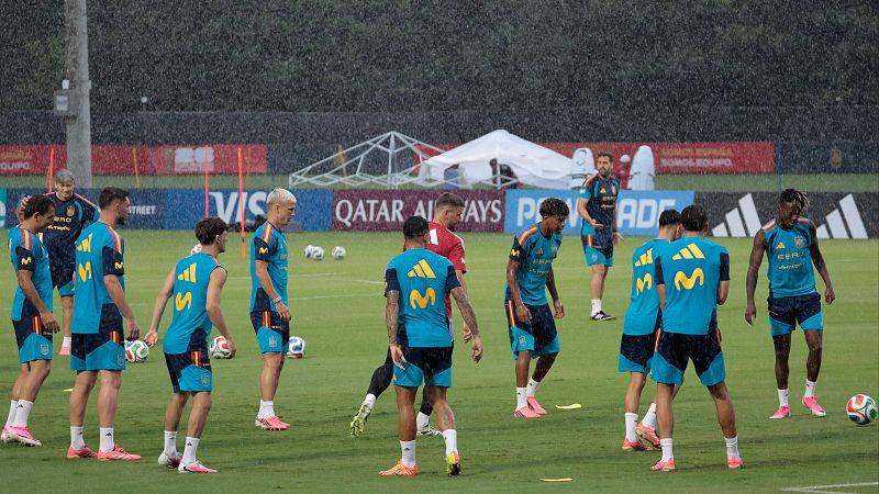 La tormenta obliga a suspender el entrenamiento de la selección española en Chattanooga