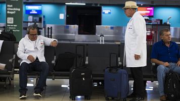 Washington presiona a quienes importan servicios m�dicos cubanos
