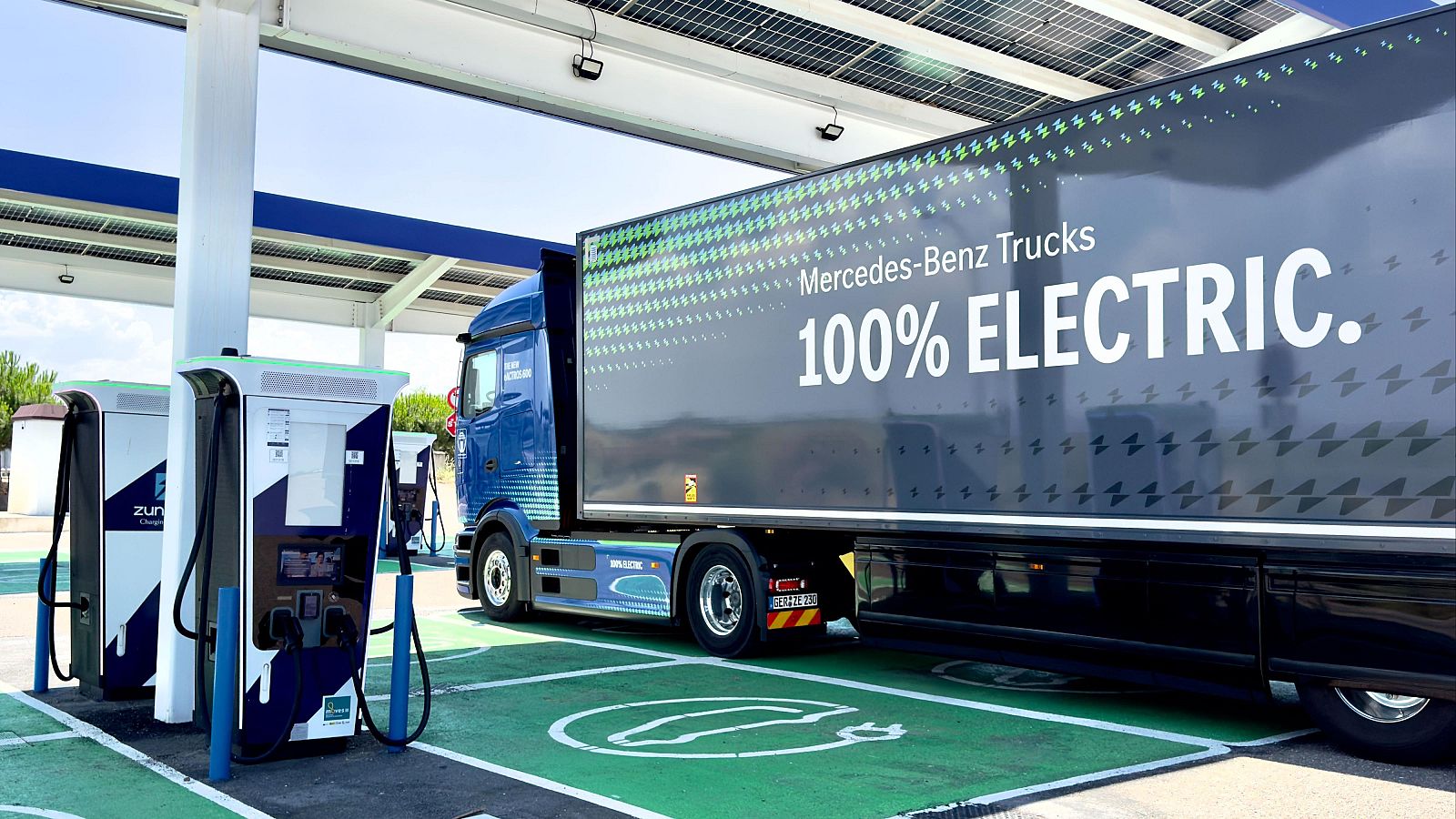 Camiones eléctricos y cargadores: la ruta que ya recorre Extremadura - Noticias de Extremadura | Ver